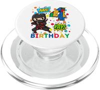 Bloques Ninja para niños de 4º cumpleaños PopSockets PopGrip para MagSafe