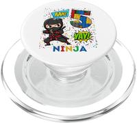 Bloques Ninja para niños de 5º cumpleaños PopSockets PopGrip para MagSafe