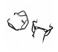 Bloques Parachoques Motor Protección Chasis Montaje Parabrisas Motocicleta Guardabarros Motor Barras Choque En Autopista para XL750 2023 2024 2025(Conjunto Negro)