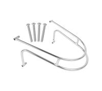 Bloques Parachoques Motor Protector Motor Guardabarros Autopista Barras Choque Parachoques Y Jaula Acrobacias para Gold Wing 1800 DCT GL1800 F6C F6B 2001-2023(Cromo)