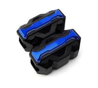 Bloques Parachoques Motor Protector Motor Motocicleta Parachoques Barra Protectora contra Impactos para Transalp 750 XL 750 2024 2023(Azul,A)