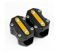 Bloques Parachoques Motor Protector Motor Motocicleta Parachoques Barra Protectora contra Impactos para Transalp 750 XL 750 2024 2023(Oro,B)