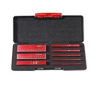 Bloques patrón Juego de calibrador de altura de bloques de configuración de 8 Uds., barras de configuración de aluminio de precisión for enrutador y sierra de mesa, accesorios, regla de marcas for car