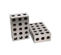Bloques patrón paralelos de acero es y métricos con agujeros. Accesorios for máquinas herramienta medición pruebas Medidas precisas(25-50-75)