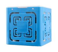 Bloques purificadores de agua for fregadero de acuario, carbón en forma de panal for una filtración y desodorización superiores, aptos for estanques, peceras y acuarios - 11,5 cm(Blue,4piece)