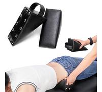 Bloques sacros pélvicos estilo Dejarnette | Bloques negros | Bloques de cuña quiropráctica, juego de bloques sacros pélvicos para quiropráctico, cuñas de terapia física, herramientas quiroprácticas