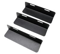 Bloques separadores de maletero de automóvil, separador de maletero de metal automotriz, bloques de tope de fijación de comestibles ajustables para vehículos, SUV, bolsas de compras y organización