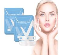 Bloskin Double Chin Mask - Bloskin Lift Mask - Blo Skin V Shape Face Lift Mask - Bloskin Lifting Face (10 pcs)