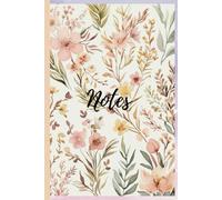 Blossom and Bloom Journal: Beautiful floral Notebook for writing and mindfulness, 6 x 9", 120 pages