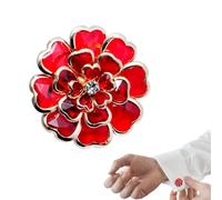 Blossom Fastener Charms - Retro DIY Clothing Ornaments, Shaped Decorative Buckles | Acento de clásico, decoración elegante para mujeres, damas socios, actualizaciones creativas de Wardrobe