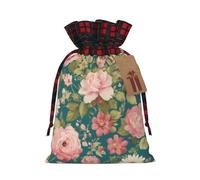 Blossom Flower - 1 bolsa de material duradero de 8.3 x 11.8 pulgadas con cordón para regalo elegante de Halloween