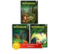 Blossom Moral Story Book for Kids 3 Years to 8 Years Old in English | 93 Colorful Picture Story Fairy Tales for Reading | Short Stories for Girls and Boys | Set of 3 Books