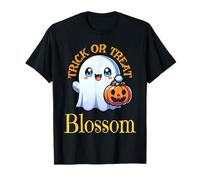Blossom Nombre Personalizado Lindo Fantasma Halloween Camiseta