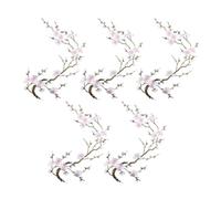 Blossom Patches For Backpack | 5 Pieces Vibrant No Sewing Adhesive |