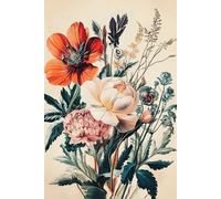 Blossom Reverie: A Vintage Floral Journal: 6x9 Notebook with 200 Cream Pages - Timeless Botanical Elegance for Everyday Writing