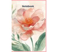 Blossom & Scribble: Creative Writing Journal with Floral Designs, Perfect for Girls & Women. Lined Composition Book, 100 pages