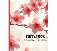 Blossom Serenity: A Floral Lined Notebook: 150 Pages of Calm & Creativity - Elegant Ruled Journal for Everyday Writing