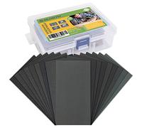 BLOSTM Papel De Lija Fina a Gruesa - 102PCS Lijas al Agua para Coche, Metal y Madera Grano Surtido de 60 a 3000 (6 de cada uno) - 3 x 5,5 Pulgadas