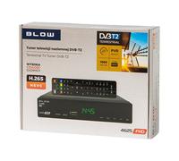 BLOW DECODADOR DVB-T2 HEVC Tuner DE TELEVISIÓN Tuner HD USB HDMI