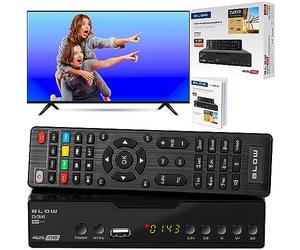BLOW DECODADOR DVB-T2 HEVC Tuner DE TELEVISIÓN Tuner HD USB HDMI