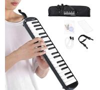 Blow Keyboard Musical Instrument, Air Piano Keyboard, Portable Melódica Instrument, Musical Melódica for Beginners, Harmonium Style Melódica, Blow Piano Musical Instrument, 32 Key Keyboard Melódica