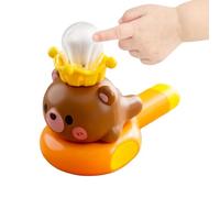 Blow Pipe Ball - 12x6x7.6cm Cartoon Sensory Whistle Game Toy, Fun Floating Breath Exercise Blower With Ball For Kids, Motor Training Toy For Classroom Home
