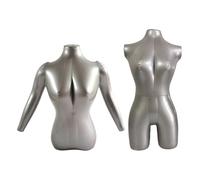 Blow Up Body Mannequin - Life Size Mannequin for Cosplay Clothes | Clothing Display Form for Jacket Window Shirt Photography Counter Jewelry Halloween Party Dress