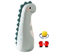 Blow Up - Saco de boxeo inflable de 120 cm, saco de boxeo inflable de 120 cm, saco de boxeo para niños con guantes y bomba | Saco de para niños para ejercicios de perforación para entrenamiento