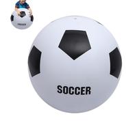 Blow Up Soccer Ball - 26.77 Inches, PVC Inflatable Water Toy, Big Beach Ball | Pool Float Decoration, Outdoor Sports Game, Party Favor For Adults, Teens, Kids, Vacation, Summer Camp And Family Gatheri
