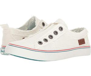 Blowfish Malibu Baskets Play Core pour femme, blanc (Blanc/lin Cozumel), 42 EU