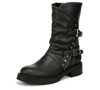 Blowfish Malibu Botas de moto Venice con tachuelas para mujer, Negro -, 38.5 EU