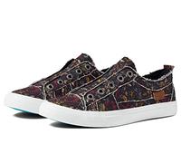 Blowfish Malibu Juego de Mujeres, Impresión de Lienzo Floral Negro, 39 EU