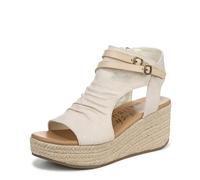 Blowfish Malibu Lacey-c-Cuerda, Sandalias con cuña Tipo Alpargatas Mujer, Crema, 38 EU