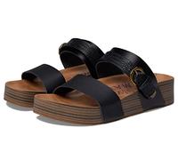 Blowfish Malibu Sandalias de tacón abierto para mujer, Black Dile/Dyecut, 37.5 EU