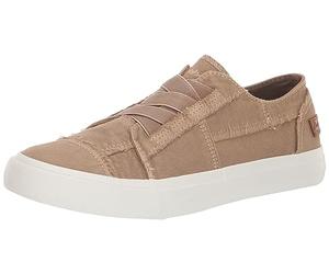 Blowfish Malibu Marley, Zapatillas Mujer, Lona Lavada de Color Gris Pardo cálido, 38 EU