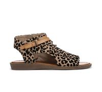 Blowfish Malibu Mujer Leopardo Marrón Denver Tiras Cuña Baja Comodidad Sandalias