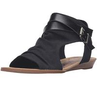 Blowfish Malibu Sandalia de cuña Balla para mujer, Black, 40 EU
