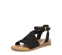 Blowfish Malibu Sandalia plana Balana para mujer, Black, 38 EU