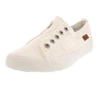 Blowfish Malibu Tenis de Juego para Mujer, Lona Blanca ahumada de 16 onzas, 40.5 EU