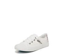 Blowfish Malibu - Zapatilla Deportiva para Mujer, Blanco (Lona Blanca ahumada.), 37 EU
