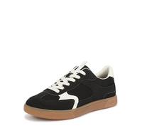 Blowfish Malibu Zapatillas Tastic con Cordones para Mujer, Gamuza sintética Negra., 41 EU