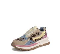 Blowfish Malibu Zapatos con Cordones Leo para Mujer, Azul, Rosa y Amarillo, 40 EU