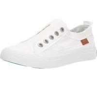 Blowfish Play Core - Tenis de Moda para Mujer, Lona Blanca ahumada de 16 onzas, 38 EU