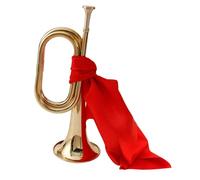 Blowing Bugle - Trompeta de caballería portátil para principiantes, escuela, 2 piezas