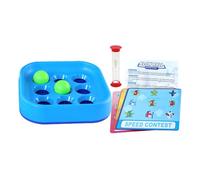 Blowing Party, Family Game, Interactive Fun Skill Development Portable Design Group Activity Stress, Ball Board Game for Gatherings, Classroom 8.27x8.27x2.2inches
