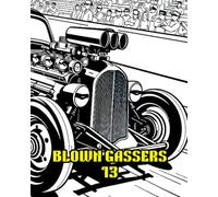 BLOWN GASSERS 13: ICONIC BRITISH SPORTS CAR EDITION COLOURING BOOK