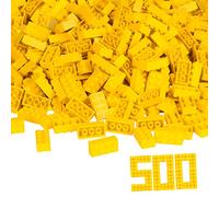 Blox - 500 Bloques a Granel, Color Amarillo (Simba 4118917), Color/Modelo Surtido