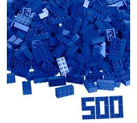 Blox - 500 Bloques a Granel, Color Azul (Simba 4118925), Color/Modelo Surtido