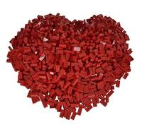 Blox - 500 bloques a granel, color rojo (Simba 4118922) , color/modelo surtido