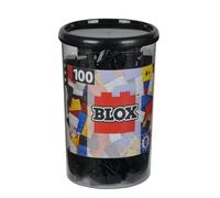 Blox - Bote de 100 Bloques, Color Negro (Simba 4118916)